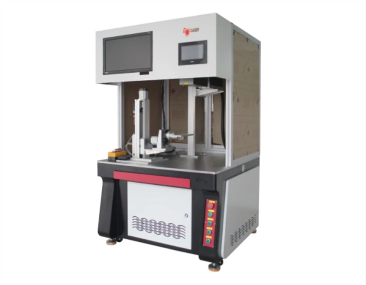 CNC automatisk fiberlasermerkingsmaskin