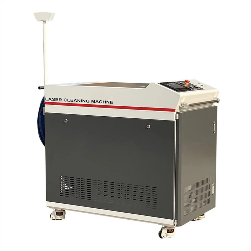 Rensemaskin for fiberlaser