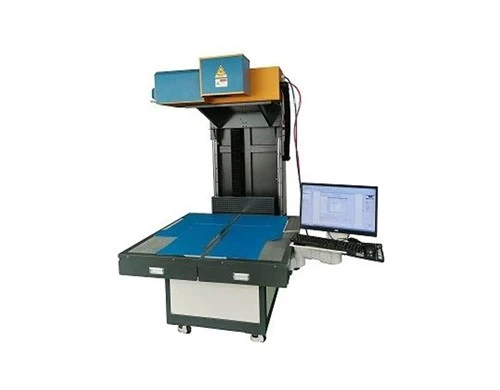 CO2 Laser Marking Machine Brenne klær Håndverk