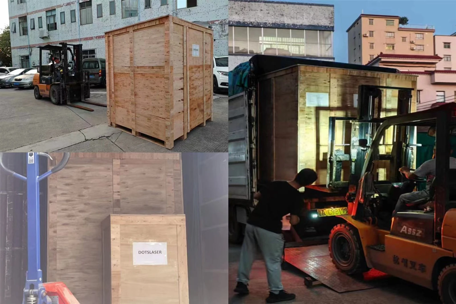 Large laser marker shipment Large laser marker shipment