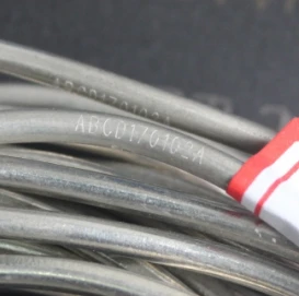 Marking for iron wires